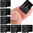 thumbnail image 2 of Tarjeta SD De Memoria De Alta Velocidad 512GB 256GB 128GB 64GB 32GB Clase Flash 10 TF Micro Para Grabadora De Unidad, 2 of 4