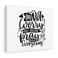 thumbnail image 5 of Scripture Walls  Do Not Worry About Anything Bible Verse Canvas Christian Wall Art Ready to Hang Unframed, 5 of 16