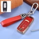 thumbnail image 2 of Funda para llave remota de motocicleta, funda protectora para llavero, compatible con Honda SH, antidesgaste Tipo B Rojo, 2 of 9