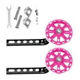 thumbnail image 1 of Almencla Child Bike Training Wheels 10.9cm Wheels Diameter Riding Support Rear Wheels Pink, 1 of 8
