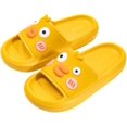 thumbnail image 1 of FoRes Cute Kawaii Multi Colored Birdy Pillow Slipper Cloud Slides Non-Slip Summer Slipper, 1 of 4