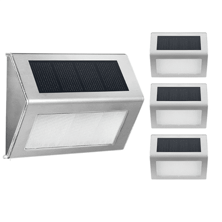 

Solar stainless steel LED staircase light outdoor corridor step courtyard light