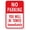Warning Sign 1, variant on Warning No Parking Bus Loading Zone Sign 8"x12" - Aluminum Tin Safety Decor for School Business Road Bus Stop