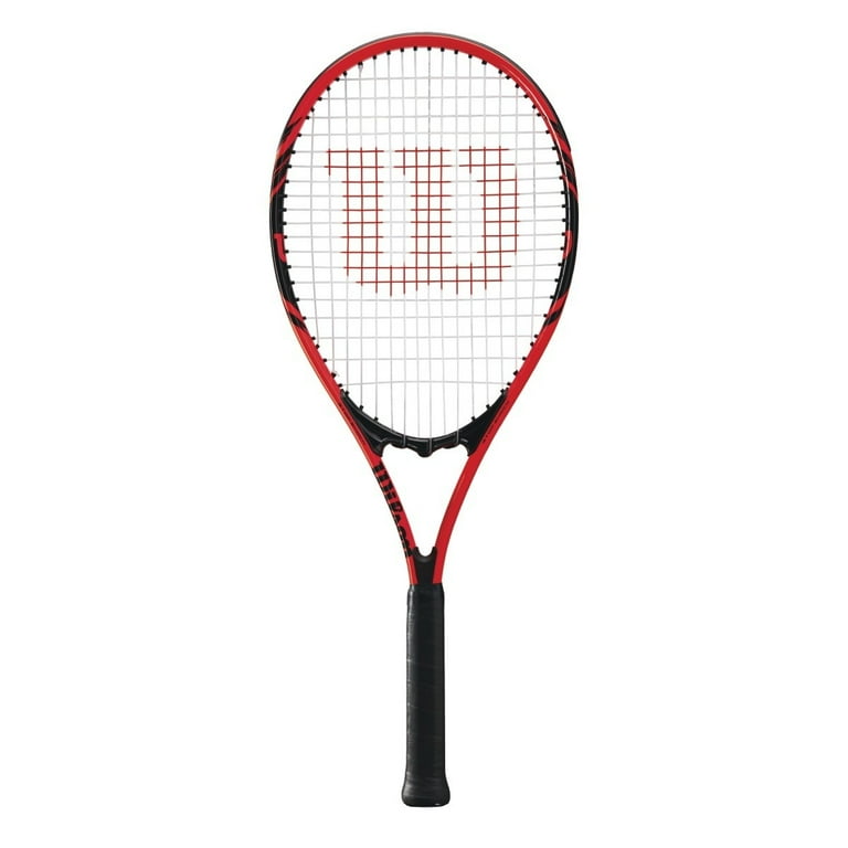 Wilson Federer Adult Tennis Racket Red & Black - Walmart.com
