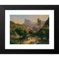 thumbnail image 2 of Giuseppe Bisi 14x11 Black Modern Framed Museum Art Print Titled - Kidnapping of the Daughter of the Duke of Geneva by Thomas Von Savoyen (1838), 2 of 5