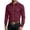 Wine, variant on Hurxie Western Shirts for Men Button Down Long Sleeve Work Shirt Mens Casual Cowboy Cut Shirts with Two Pockets Beige,3XL
