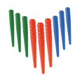 thumbnail image 3 of BELOVING 9 Pieces Cribbage Board Pegs Red Blue Green Tapered Game Pins Peg Board Game, 3 of 7