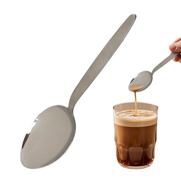 J.B. Prince U715 P/P Chef Gris Kunz Cuillère à Sauce, Acier Inoxydable, 20,8 cm