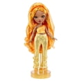 thumbnail image 3 of Rainbow High Meena Fleur – Poupée-mannequin safran doré, 3 of 6