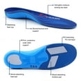 LARSARO Orthopaedic Insoles Foot Pain Plantar Fasciitis Lower Spread