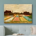 thumbnail image 2 of wall26 Canvas Print Wall Art Flower Beds in Holland by Master Artist Vincent Van Gogh Nature Wilderness Illustrations Fine Art Relax/Calm Multicolor for Living Room, Bedroom, Office - 16"x24&quo, 2 of 5