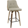 thumbnail image 3 of Gianna Mid-Century Modern Counter Stool by LumiSource, 3 of 8