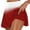 Red, variant on 2 in 1 Athletic Skorts Skirts with Shorts for Women Flowy Tennis Golf Shorts Drawstring High Waist Running Yoga Shorts