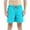 Sky Blue, variant on cfhntfmh Gym Shorts for Men Soft Elastic Waisted Beach Shorts with Pockets Summer Baggy Wide Leg Quick-Dry Athletic Shorts