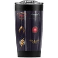 thumbnail image 1 of Justice League Movie Logos Stainless Steel Tumbler 20 oz Coffee Travel Mug/Cup, Vacuum Insulated & Double Wall with Leakproof Sliding Lid | Great for Hot Drinks and Cold Beverages, 1 of 7