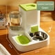 thumbnail image 1 of Kimpets Pet Cat Automatic Feeder Drinking Water Dispenser - Large Capacity, Dry Wet Separation, Pet Supplies ShopWise Round, 1 of 15