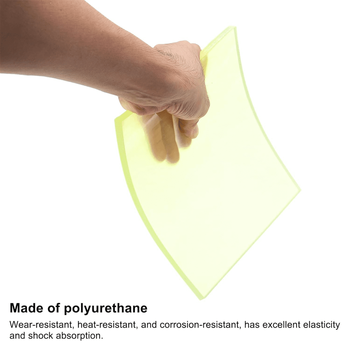 3 Pieces Leather Craft Punch Pads, Punching Pads, Quiet Plate Tools for Leather Punching, 200x150x8m Polyurethane
