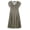 Yellow / Black / White, variant on Akris Women's Yellow / Black White Criss Cross Collared Dress - 12