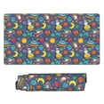 thumbnail image 2 of Kdxio Cartoon Space Print Large Gaming Mouse Pad,Non-Slip Base,Water Resist Keyboard Pad for Gamer,Office & Home,29.5 x 15.8 in, 2 of 9