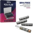 thumbnail image 5 of MEDca Weekly Pill Organizer 7-Day Portable Case with Removable Compartments, 5 of 8