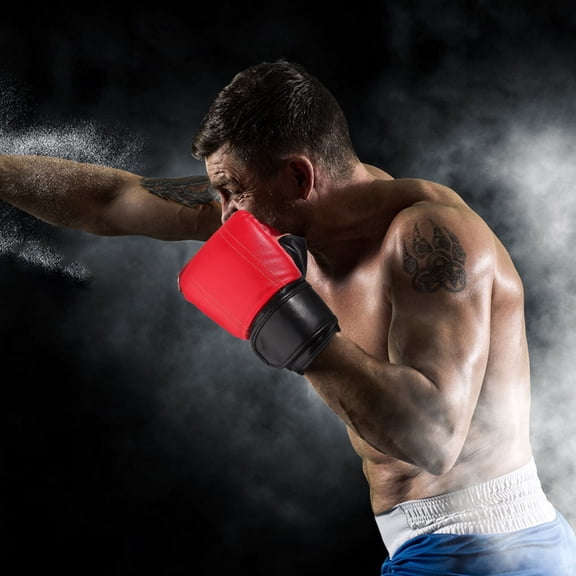 VERDANVERSE Mma Gloves Men Red for Fitness Training 1 Pair