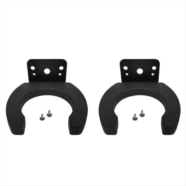 2 Soportes Universales para Micrófonos Inalámbricos con Gancho para Colgar en la Pared.