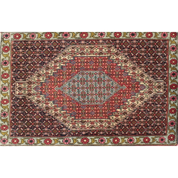 Ahgly Company Machine Washable Indoor Rectangle Traditional Dark Almond Brown Area Rugs, 8' x 10'