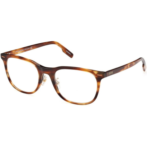 Ermenegildo Zegna Brown Men Glasses Frame