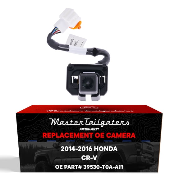 Master Tailgaters Replacement Honda CR-V (2014), CR-V LX (2015-2016) Backup Camera OE Part # 39530-T0A-A11