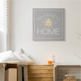 thumbnail image 2 of Stupell Industries Good To Bee Home Phrase Cute Insect Pun Inspirational Painting Gallery Wrapped Canvas Art Print Wall Art, 30 x 30, 2 of 6