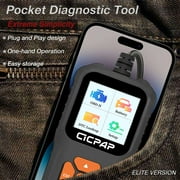 CICPAP Car OBD2 Scanner Code Reader, Engine Fault Car Diagnostic Tool for Quick Error Code Detection, Enhanced Diagnostic Scan Tool with Code Reading Function - Elite Edition