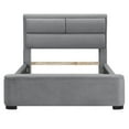 thumbnail image 2 of Furniture of America Fremont Contemporary Fabric Full Bed with Storage in Gray, 2 of 10
