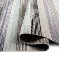 thumbnail image 2 of Nicole Miller New York Patio Sofia Estelle Contemporary Abstract Striped Indoor/Outdoor Area Rug, Grey/Blue, 7'9"x10'2", 2 of 7
