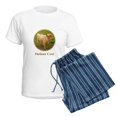 thumbnail image 5 of CafePress - Heilan Coo (Highland Cow) Women's Light Pajamas - Women's Short Sleeve Print T-Shirt and Pants Light Cotton Pajama Set, 5 of 7