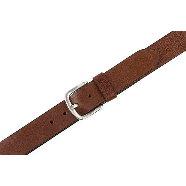 chinese dress ladies Trafalgar Men's Orion Smooth Calfskin 35mm Dress Belt, Brown, 42, Leather
