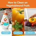 thumbnail image 4 of ORANGE HOUSE 3 in 1 Plant Based Dish Soap, Non Harmful Ingredients Veggie Wash, Orange Oil Fruit and Vegetable Wash, Convenient Fruit Wash, 21.9 Fl Oz Fruit Cleaner, Natural Dish Soap (1 Pack), 4 of 9