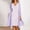 Purple, variant on Ayolanni Party Dresses for Women Plus Size V-Neck Khaki Solid Long Sleeve Midi Dresses Summer Dresses for Girls L