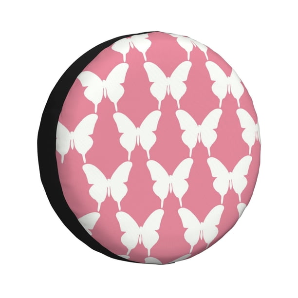Balery Butterfly 2 Cubiertas para Neumáticos - Protector Resistente para Neumáticos de Camioneta, SUV, Remolque, Camper y RV-17 inch