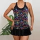 thumbnail image 2 of Trajes de Baño de Bikini de Mujer Grande Impresión Dividida Traje de Baño Falda de Dos Piezas, Bikini de Playa Sexy para el Verano, 2 of 9