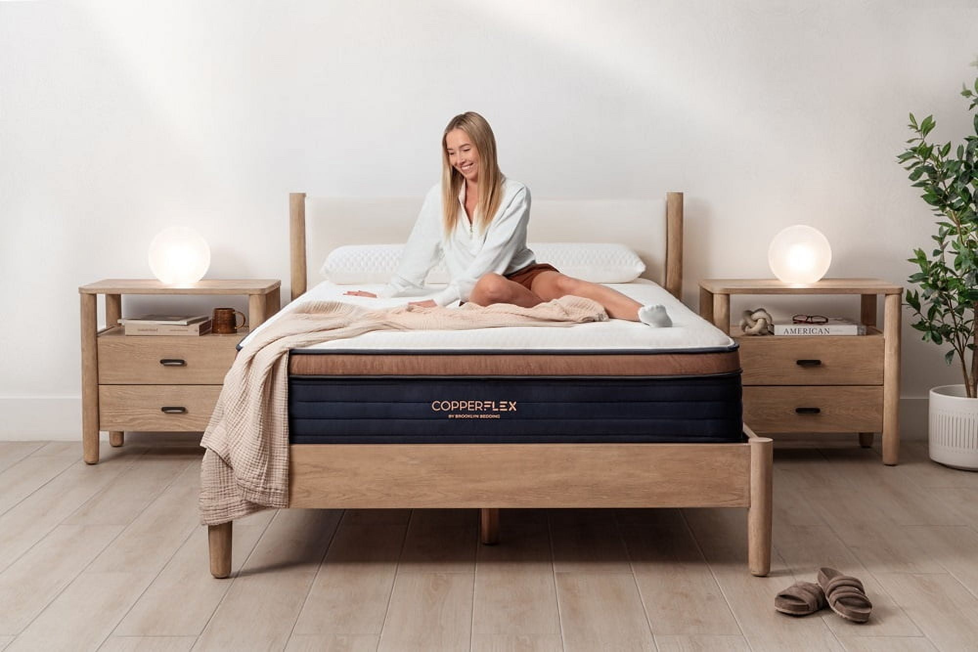 Brooklyn Bedding CopperFlex Pro 14" Foam Mattress with Zoned Foam, Full