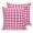 Fuchsia, Pink, White, variant on Pillow Covers 16x16 Set of 2, Green Black Plaid Throw Pillow Covers Decorative Couch Cushion Cover, Farmhouse Buffalo Checkered Vintage Grid Microfiber Soft Pillowcases for Bedroom Living Room Sofa