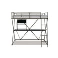 thumbnail image 6 of Culberton Sleep, Study, and Store Twin Loft Bed, Pewter, 6 of 15