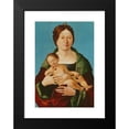 thumbnail image 2 of Ercole de' Roberti 18x24 Black Modern Framed Museum Art Print Titled - Virgin and Child (1490-96), 2 of 5