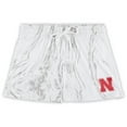 thumbnail image 3 of Women's Profile White Nebraska Huskers Plus Size Marble Tank and Shorts Set, 3 of 3