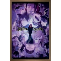 Jujutsu Kaisen: Season 2 - Shibuya Incident Key Art Wall Poster, 22.375" x 34" Framed