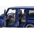 thumbnail image 5 of 2019 Mercedes-Benz AMG G63 Brilliant Blue Metallic 1/18 Model Car by Autoart, 5 of 11