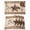 Beige, variant on Texas Star Grey Wooden Placemats Set of 6, Farmhouse Berry Countryside Placemats for Dining Table, Place Mats for Kitchen Tabletop, Waterproof Wipeable Dining Table Mats Set