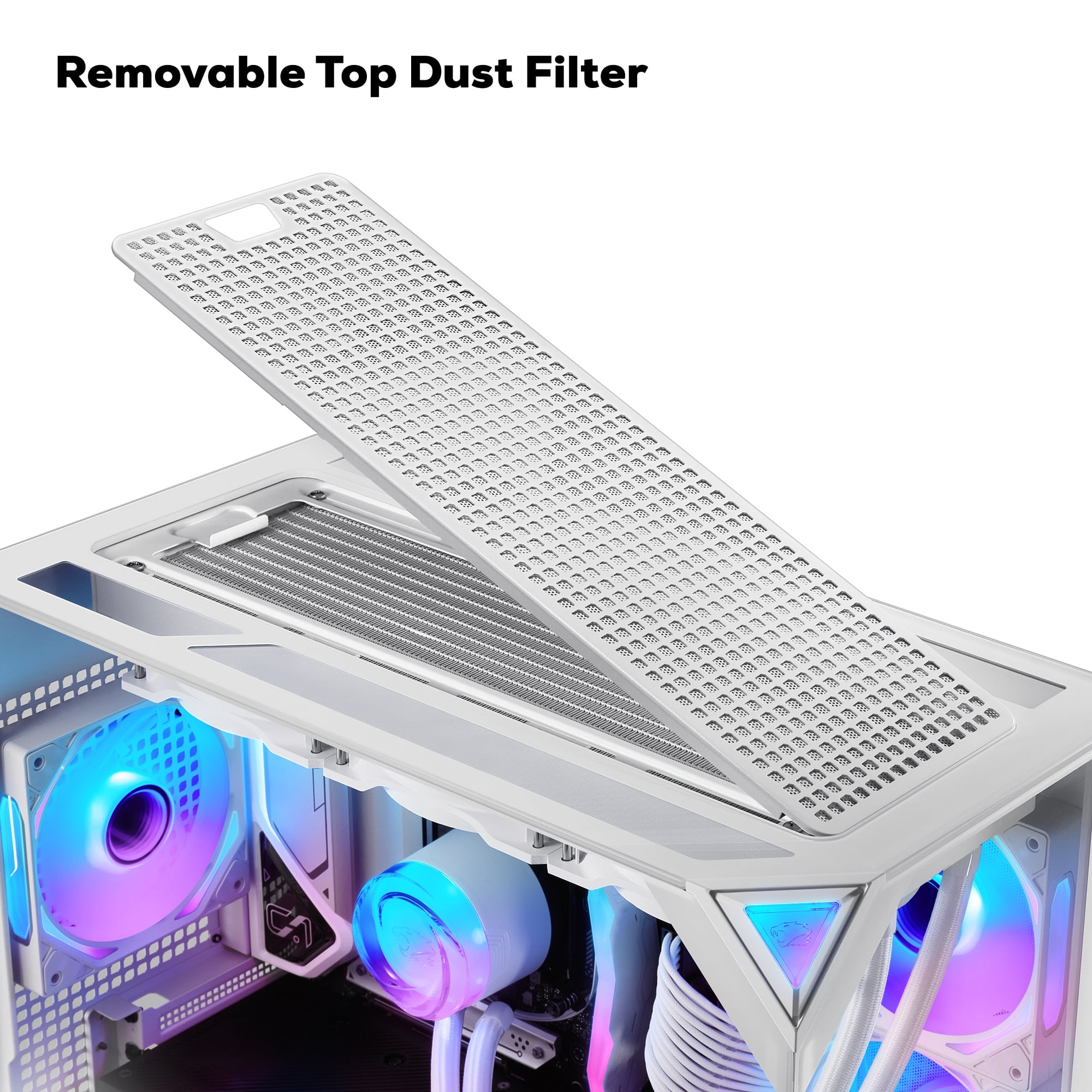 iBUYPOWER Element Pro White Gaming PC Desktop Computer Intel Core Ultra 7 265KF CPU, NVIDIA GeForce RTX 5070Ti 16GB GPU, 32GB DDR5 RGB RAM 1TB NVMe SSD Windows 11 Home White EPWI7N57T01