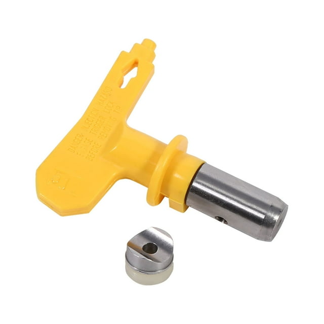 Airless Sprayn Gun Nozzle,Useful Reversible Tungsten Steel Airless Paint Spray Gun Tip Paint Spray Gun Nozzle Streamlined Design