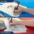 thumbnail image 6 of Pacific Arc Drafting Triangle, 18-inch, 30/60/90 Degrees, w/Inking Edge, Topaz, 6 of 6